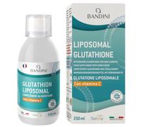 Bandini® Glutathion Liposomal + Vitamine C 250ml - L-Glutathion Réduit Setria® 250mg et Vitamin C 790mg par dose - Biodisponibilité maximale, Antioxydant puissant et naturel - Technologie liposomale