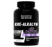 Bandini® Kre-Alkalyn® 240 capsules - Créatine alcaline tamponnée - Booster