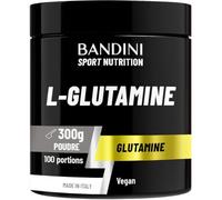 Bandini® L-Glutamine pure en poudre, Acide aminé essentiel pour Gym & Sport