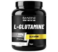 Bandini® L-Glutamine pure poudre 600 g, Acide aminé essentiel Goût neutre