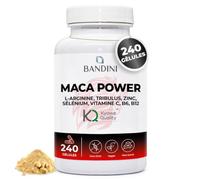 Bandini® MACA POWER 240 Gélules - Maca noire enrichi avec Arginine Kyowa®