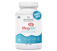 Bandini® Magnésium L-Thréonate Magtein® 2000 mg | Magnesium Thréonate avec vitamines B1, B6 et B12 | Mémoire, Concentration & Sommeil Réparateur | 90 Gélules Véganes | Assimilation Cérébrale optimale