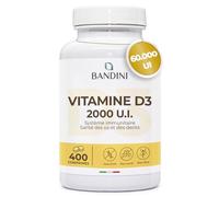 Bandini® Vitamine D3 60.000 UI/mois, Comprimés Végétariens, Santé des Os
