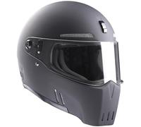 Bandit Alien II Casque de moto, Noir mat, Taille L (59/60)