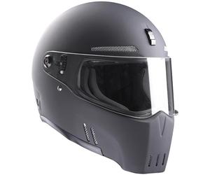 Bandit Alien II Casque de moto, Noir mat, Taille XL (61/62)