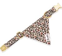 Bandit - Bandana pour Chien - Taille M -Wild Wild Wouf - Tour de Cou 30-38 cm - Attache pour Laisse intégrée - Foulard en Nylon résistant et Doux - Confortable, Durable et Lavable en Machine