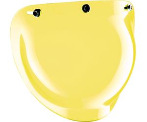 Bandit Bubble Visor pour Jet Helmet, jaune, Taille unique