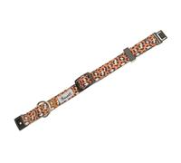 Bandit - Collier pour Chat - Taille S - Tour de Cou 23-30cm - Design Zébré Élégant - Boucles Anti-étranglement en Plastique - Confortable, Durable et Lavable en Machine - Pink Zebra