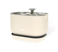 Bandit - Fontaine à Eau sans Fil pour Chat 2,5L - Autonomie 30 Jours - Filtration 4 étapes - Détecteur de Mouvement Intelligent - Ultra silencieuse inférieure 30dB - Acier Inoxydable - Crème