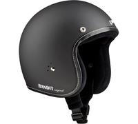 Bandit Jet Premium Line Casque jet, Noir mat, Taille M (57/58)