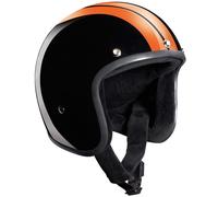 Bandit Jet Race Casque Jet, noir-orange, taille L pour homme