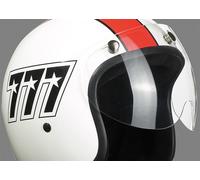 Bandit Jet Visière bouton, transparent pour homme