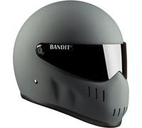 Bandit XXR Casque de moto, Gris mat, Taille S (55/56)