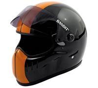 Bandit XXR Race Casque de moto, noir/orange, Taille M (57/58)