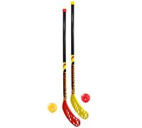 Bandito 4415.01 Set de Hockey, Noir/Jaune/Rouge, 95 x 23,4 x 10 cm