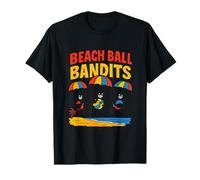 Bandits Beach Squad Summer Cartoon T-Shirt