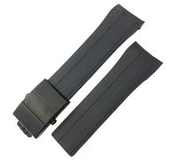 BANDKIT Bracelet de montre en caoutchouc 21 mm 22 mm de rechange pour MIDO M026 Ocean Star HydroConquest étanche Sport Bracelet, 22mm, Agate