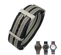 BANDKIT Bracelet en toile de nylon haute densité de 20 mm pour montre Omega Seamaster 300 Speedmaster AT150 Aqua Terra souple, taille unique, Agate