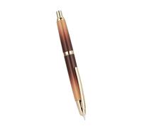 BANDKIT Lot de 10 stylos plume rétractables à pointe EF/F - Joli design coloré - Stylo à encre en métal pour étudiants (14, EF 0,38 mm)
