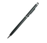 BANDKIT Lot de 100 stylets universels 2 en 1 en métal 13 couleurs - Stylo à bille universel avec logo personnalisé - Gravure de texte - Stylo publicitaire pour bureau et école (09)