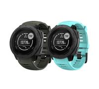 BANDKIT Lot de 2 bracelets de rechange en silicone souple pour montre Instinct