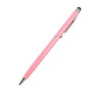 BANDKIT Lot de 20 à 200 stylos par lot de mini stylets universels en métal 2 en 1 avec logo personnalisé, gravure de texte, stylo publicitaire pour bureau, école (01, 200 stylos)