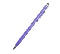 BANDKIT Lot de 20 à 200 stylos par lot de mini stylets universels en métal 2 en 1 avec logo personnalisé, gravure de texte, stylo publicitaire pour bureau, école (04, 100 stylos)