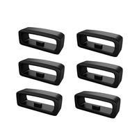 BANDKIT Lot de 6 fermoirs en caoutchouc de silicone pour montre Garmin Fenix 5 Fenix 5X Plus Instinct Forerunner 935 945 630 235 735XT, 26mm Fenix 5X 3 3HR, Agate