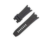 BANDKIT Pour Audemars And Piguet Belt 15710/15703 Not Qucik Release 28mm Nature Fluor Soft FKM Rubber Bracelet Accessoires Bracelet de montre, 28MM, Agate