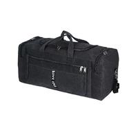 BANDKIT Sac de voyage sac à main de gym grande capacité voyage d'affaires sport portable multifonction en toile sacs polochon sac pour homme, Noir XL, Taille unique