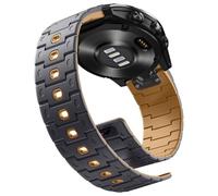 Bandletic Bracelet Compatible avec Garmin Fenix 8 51mm/7X/7X Pro/6X/6X Pro/5X Plus/5X/Fenix 3/3 HR, Magnétique Bracelet Quick Fit 26mm pour Garmin Epix Pro 51mm/Instinct 2X Solar/Enduro 3/2/1/Descent