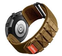 Bandletic Bracelet de montre de 22 mm compatible avec Samsung Galaxy Watch 3 45 mm/Galaxy Watch 46 mm/Gear S3 Frontier/Classic, bracelet de sport en nylon robuste pour Huawei GT4/GT3/GT2 46 mm pour