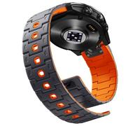 Bandletic Bracelet magnétique de sport compatible avec Garmin Watch Quick | Bracelet de rechange en silicone pour Instinct 3 2/Forerunner 970/965/955/945/Approach Approach S70/S62/S60/Epix 2