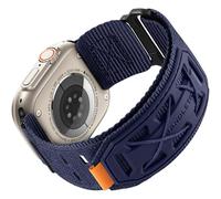 Bandletic Compatible avec Bracelet Apple Watch Ultra/Ultra 2 49mm 46mm 44mm 45mm 42mm(3/2/1), Bracelets Tactiques Résistants en Nylon Militaire pour iWatch Ultra 2/Ultra SE Series 10 9 8 7 6 5 4 3 2 1