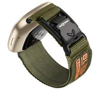 Bandletic Compatible avec Bracelet Fitbit Versa 4/3/Sense/Sense 2 pour Femmes Hommes, Bracelet de Sport Nylon Souple avec Boucle Magnétique en V pour Fitbit Versa 4/3/Sense 2/Sense