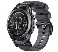 Bandletic Compatible avec Garmin Fenix 7 Pro Bracelet - pour Fenix 8/E 47mm/Fenix 7/6/6 Pro/5/5Plus Bracelet, 22mm QuickFit Bande pour Garmin Forerunner 965/955/945/Instinct 2 Solar/Epix 2 Pro 47mm