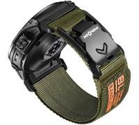 Bandletic Nylon 22mm Bracelets Compatibles avec Garmin Fenix 8 47mm | Bracelet Sport Magnétique avec Boucle V Fidlock pour Fenix 7/6/E/5/7 Pro/6 Pro/5 Plus/Epix 2 Pro/Instinct 2/Forerunner 965