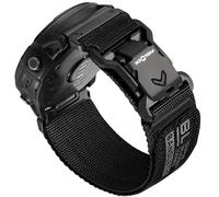 Bandletic Nylon robuste compatible avec Garmin 26mm /Fenix 8 E 51mm/7X 6X Pro/5X Plus/3 HR/Tactix/Descent/Enduro/Instinct 2X/ Quatix 3