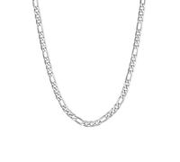 Bandmax Chaîne Homme Acier Inoxydable Collier Maille Figaro 4mm/61cm pour Ado Garçon Femme
