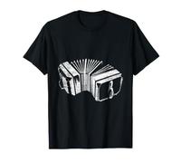 Bandoneon Accordéon Tango - Look Rétro Musique Soufflet T-Shirt