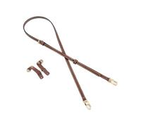 Bandouliere Compatible avec Sac Longchamp Mini, Cuir Réglable Laniere Sac Bandouliere Compatible avec Sac Longchamp Femme Pliage Sangle Petit Sac (Coffee)