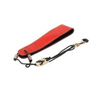 Bandoulière confortable réglable pour saxophone Support en cuir PU Texture pour clarinette électrique Instruments de treuil Saxophone en cuir