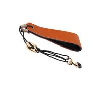 Bandoulière confortable réglable pour saxophone Support en cuir PU Texture pour clarinette électrique Instruments de treuil Saxophone en cuir