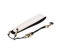 Bandoulière confortable réglable pour saxophone Support en cuir PU Texture pour clarinette électrique Instruments de treuil Saxophone en cuir