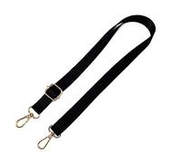 Bandoulière de rechange pour sac à main avec crochets - 138 cm - Sangle de sac à bandoulière réglable pour sac à main - Sangle de sac à main pour femme et fille, Noir