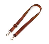 Bandoulière de rechange pour sac à main avec crochets - 138 cm - Sangle de sac à bandoulière réglable pour sac à main - Sangle de sac à main pour femme et fille, marron