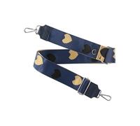 Bandoulière de Téléphone, Modèle Heart, Bleu nuit