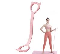 Bandoulière Élastique Fitness, Sangle de Résistance Figure 8 avec Poignées Ergonomiques, Corde de Tension en Silicone Expansible Poitrine Exercice Portable Bras Musculation Hommes Femmes