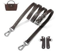 Bandoulière en Cuir pour Sac Longchamp Mini, Sangles Réglable de Sac à Bandouliere de Remplacement pour Sac à Main Long Champ Le Pliage