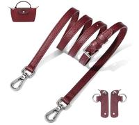 Bandoulière en Cuir pour Sac Longchamp Mini, Sangles Réglable de Sac à Bandouliere de Remplacement pour Sac à Main Long Champ Le Pliage